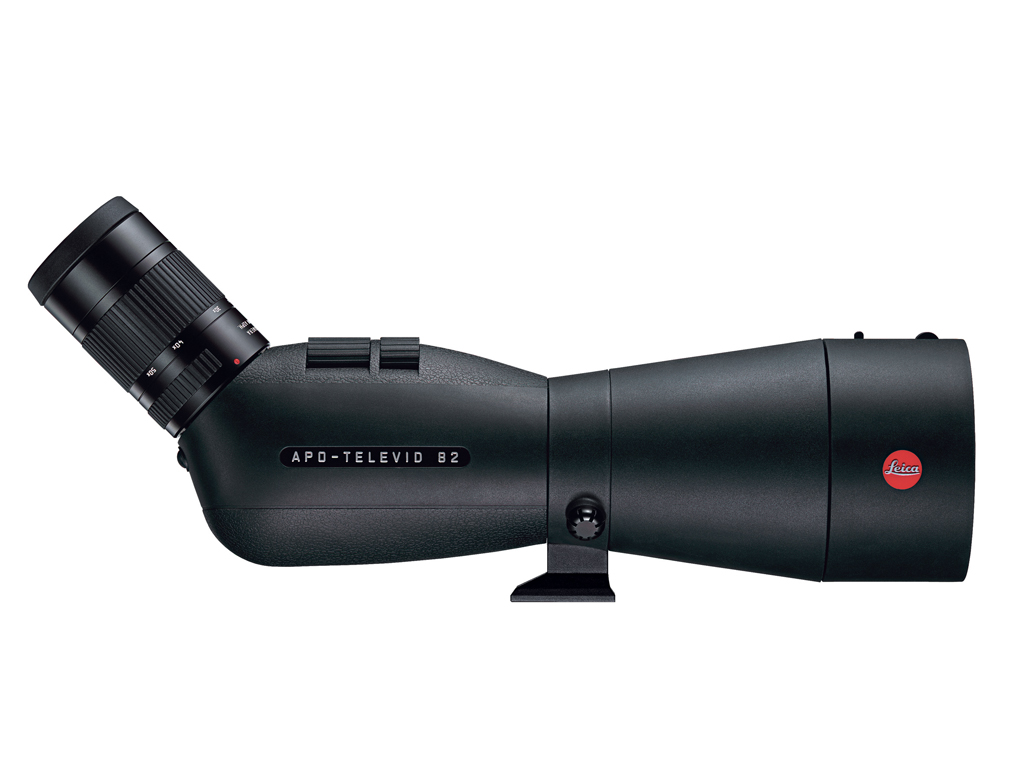 Leica APO-Televid 82 Winkeleinblick mit Vario-Olular 25-50x u. Neopren-Cover DEMO-Modell